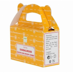 Satya Sandalwood Backflow Cones  Satya Sandalwood Backflow Cones